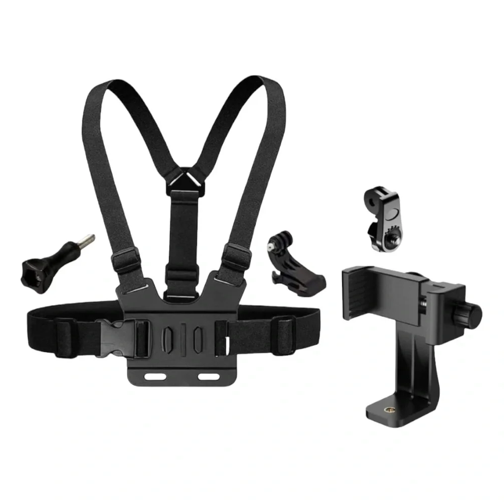 Performance Chest Mount•Handsfree Vid Recording for Listing wSmartphone Mount